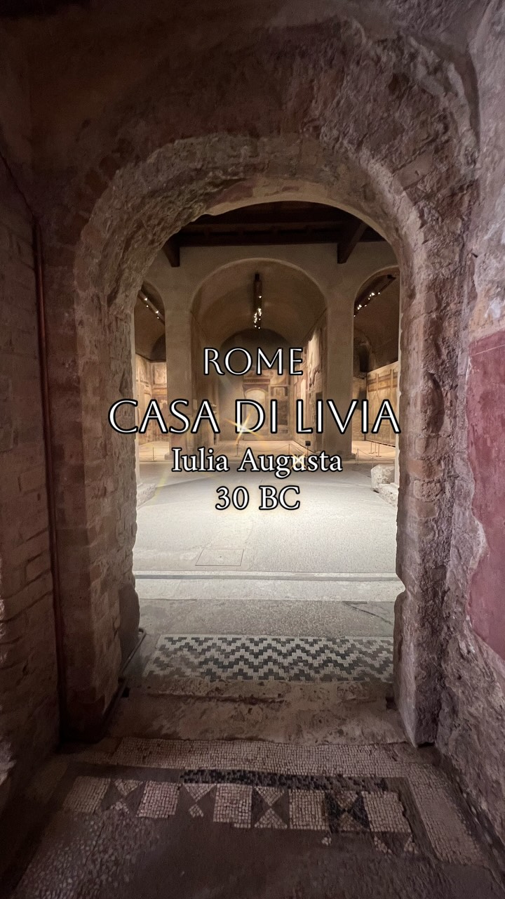 Ancient Roman Homes on Palatine Hill
