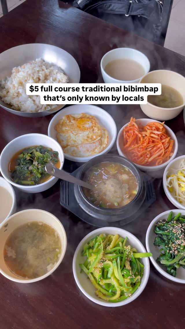 Authentic Bibimbap Restaurant in Busan