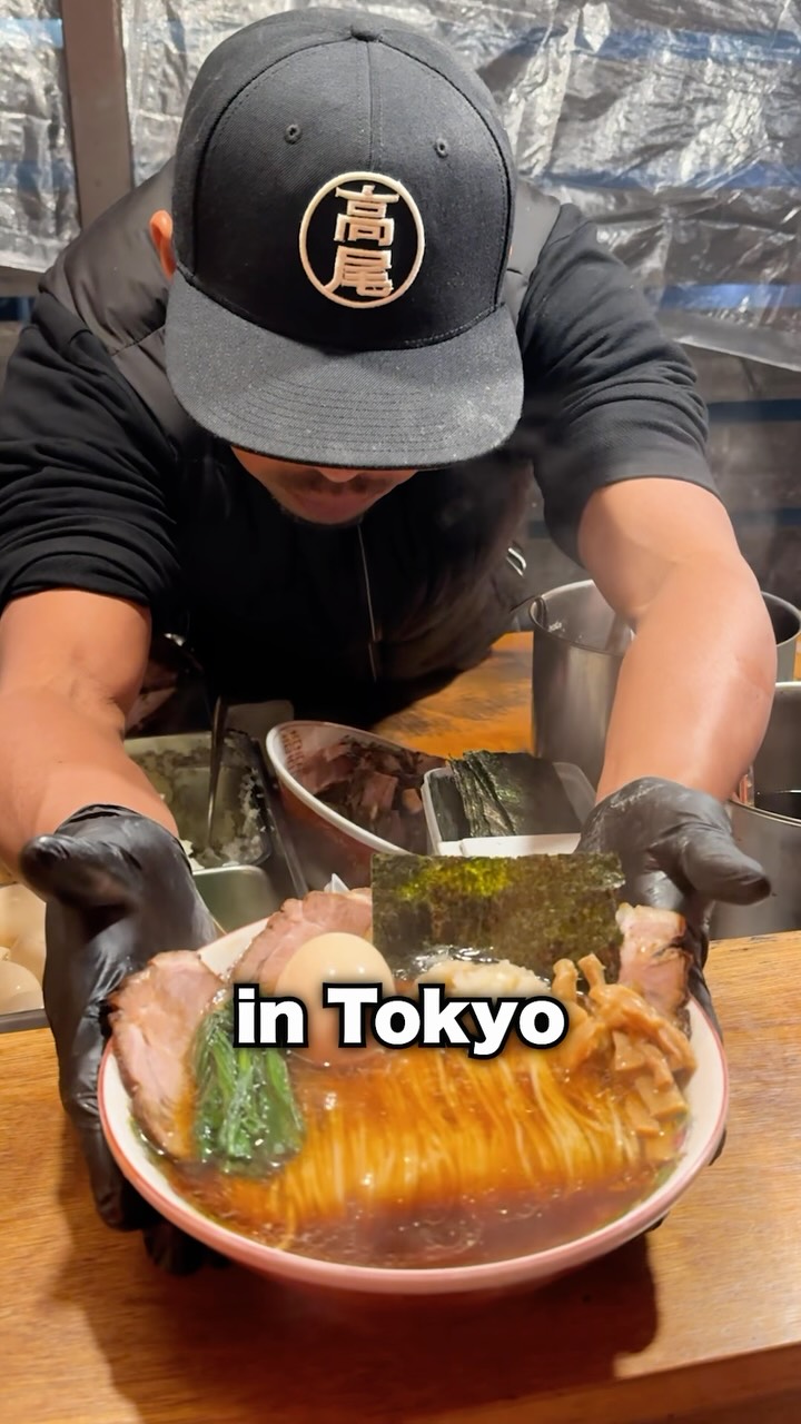 Tokyo's Best Shoyu Ramen at a Yatai Stand