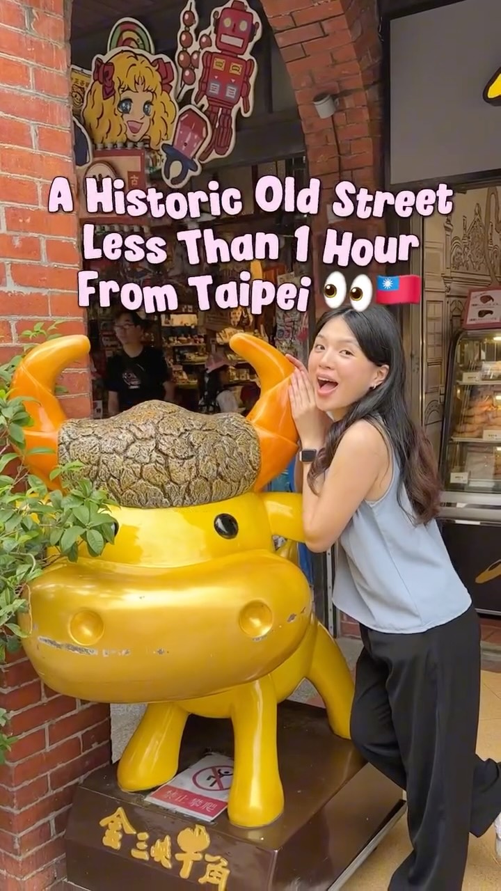 Taipei Area's Sanxia Old Street and Horn Bread Delights