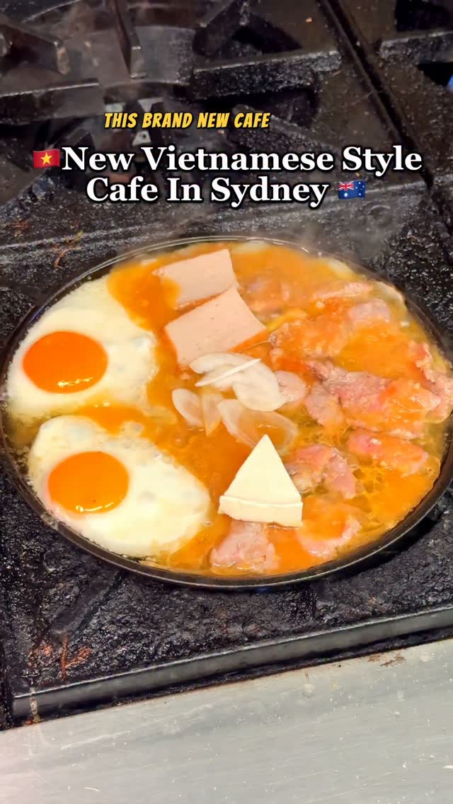 Vietnamese Cafe Serves Sizzling Steak & Eggs