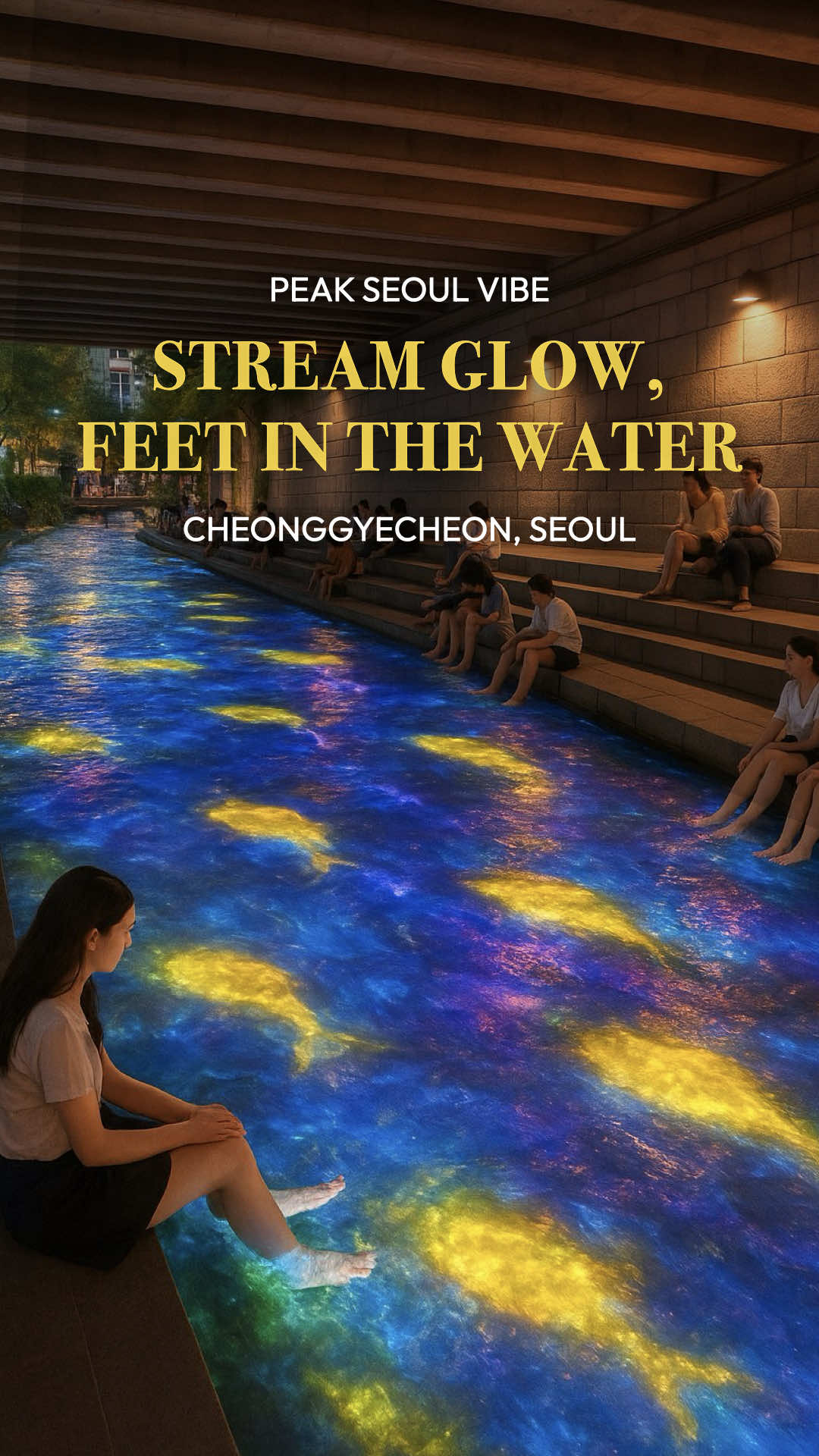 Cool Down at Seoul's Cheonggyecheon Stream