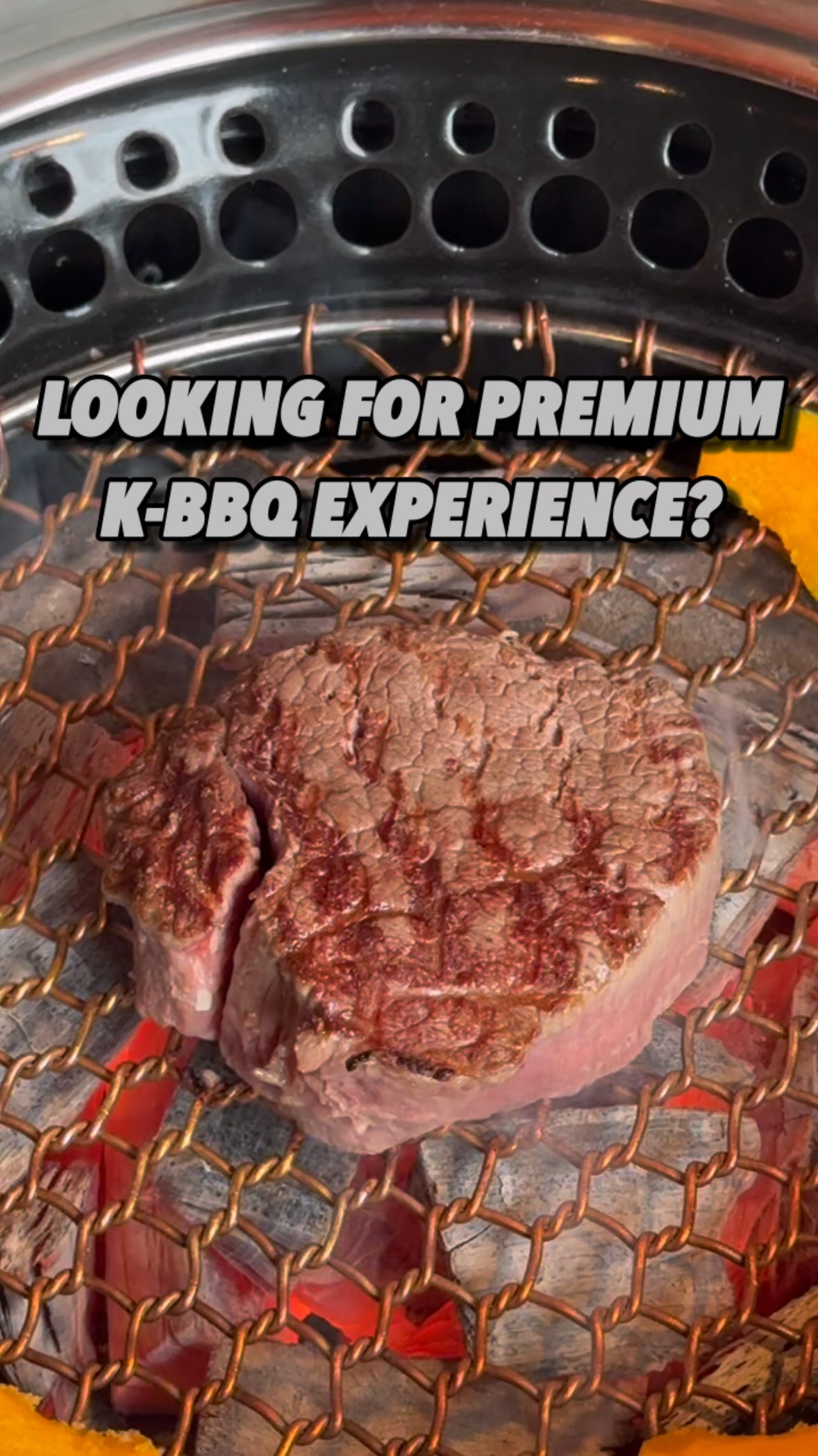 Premium Korean BBQ Spot for Hanwoo Beef