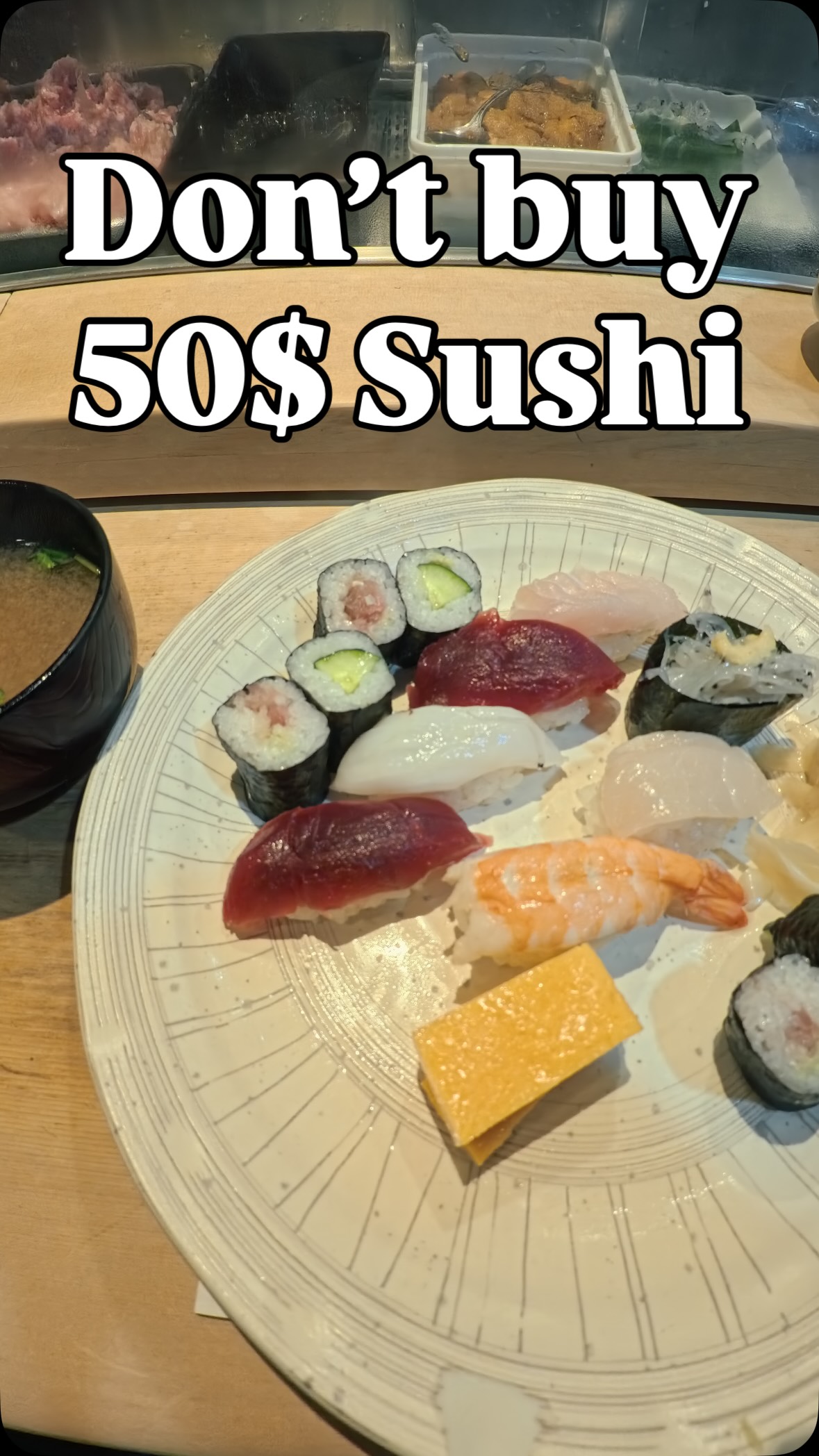 Budget-Friendly Sushi Near Tsukiji Fish Market