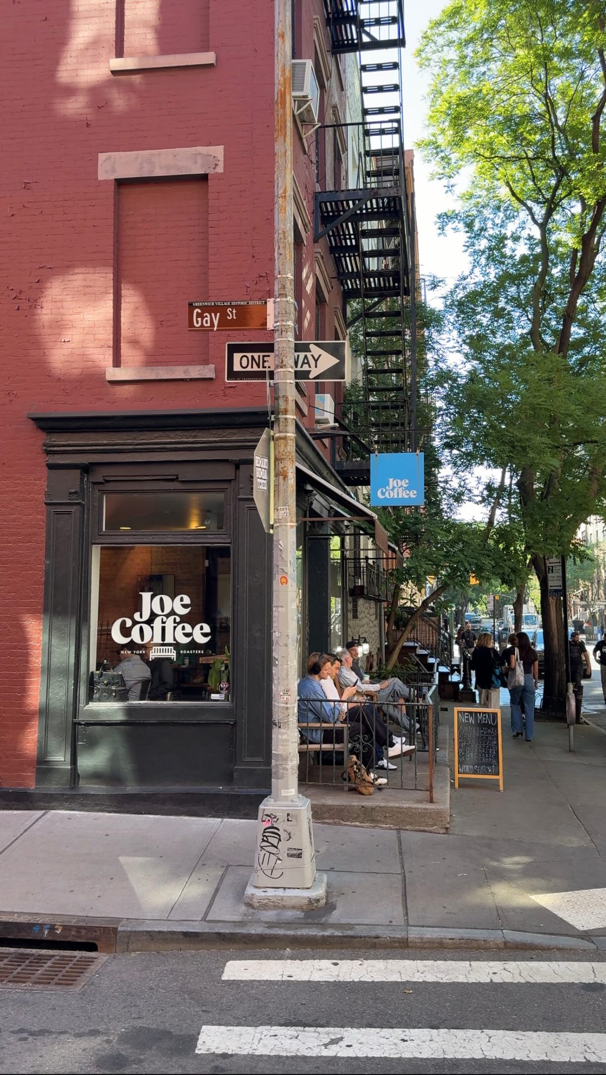 New York City Cafe Morning Routine