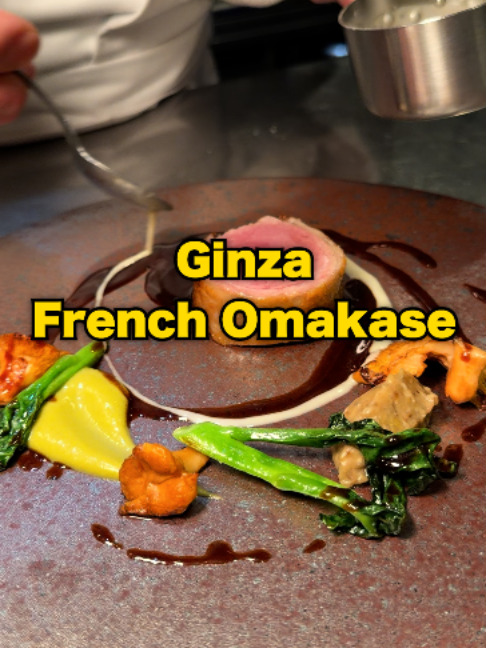 French Fine Dining In Tokyo's Ginza