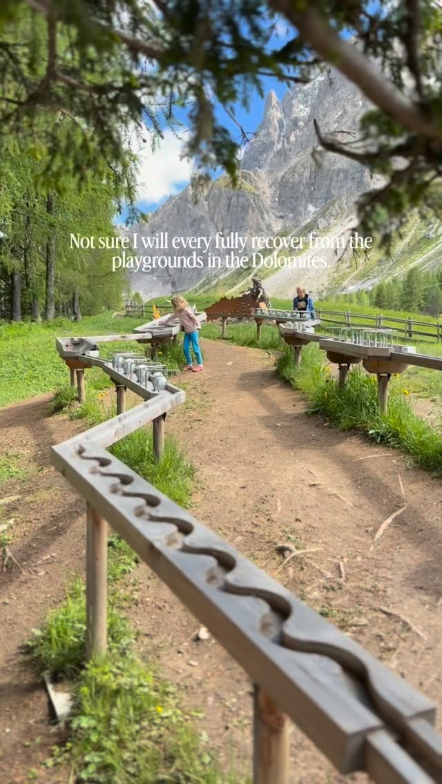 Dolomites Playgrounds Offer Natural Adventure