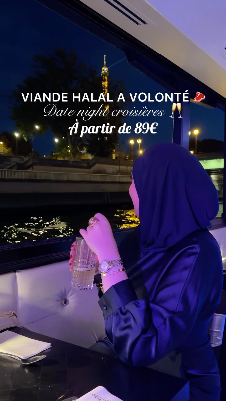 Paris Seine Dinner Cruise Offers All-You-Can-Eat Halal Meat