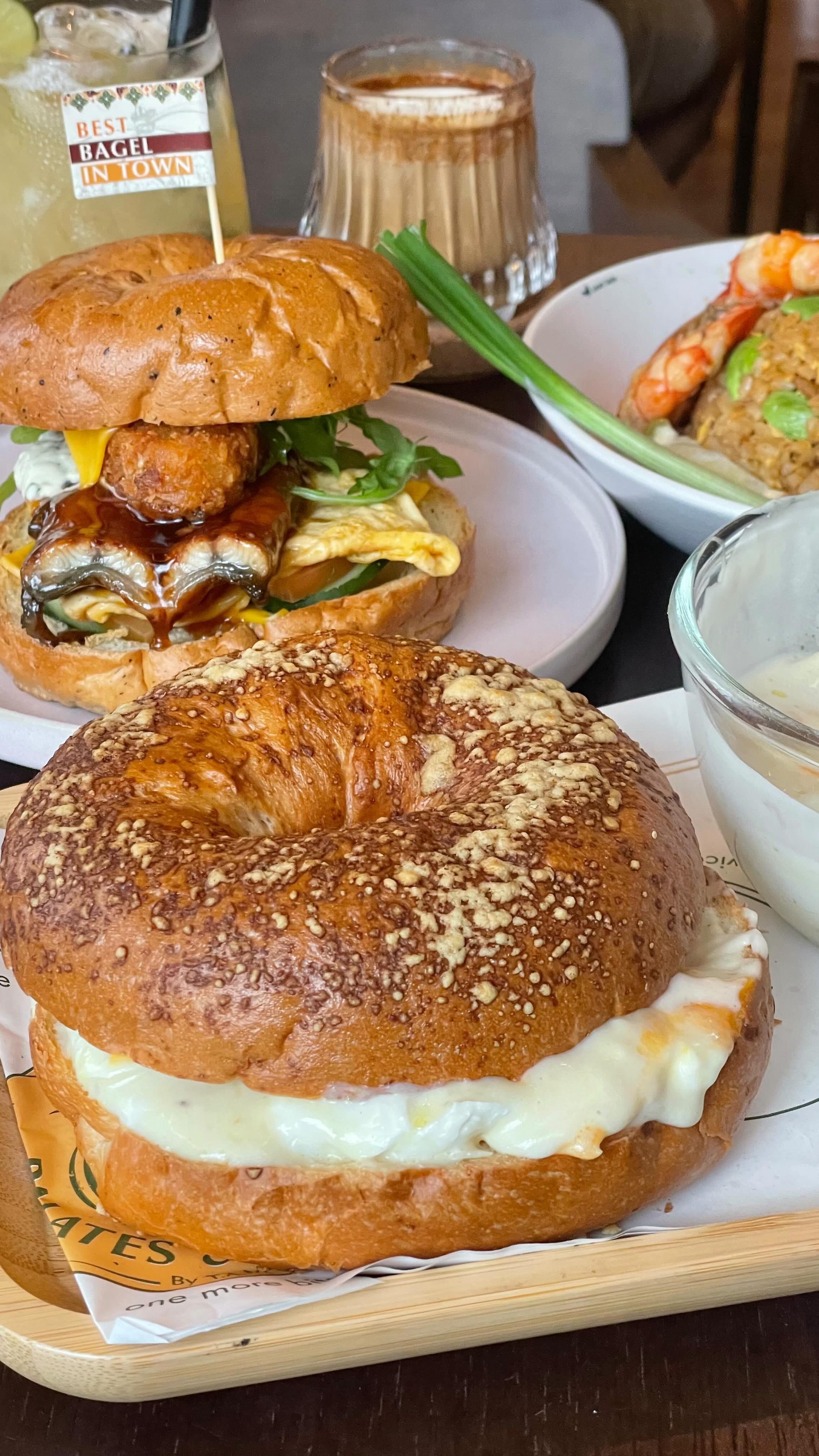 Johor Bahru Cafe Serves Thai Bagels And More