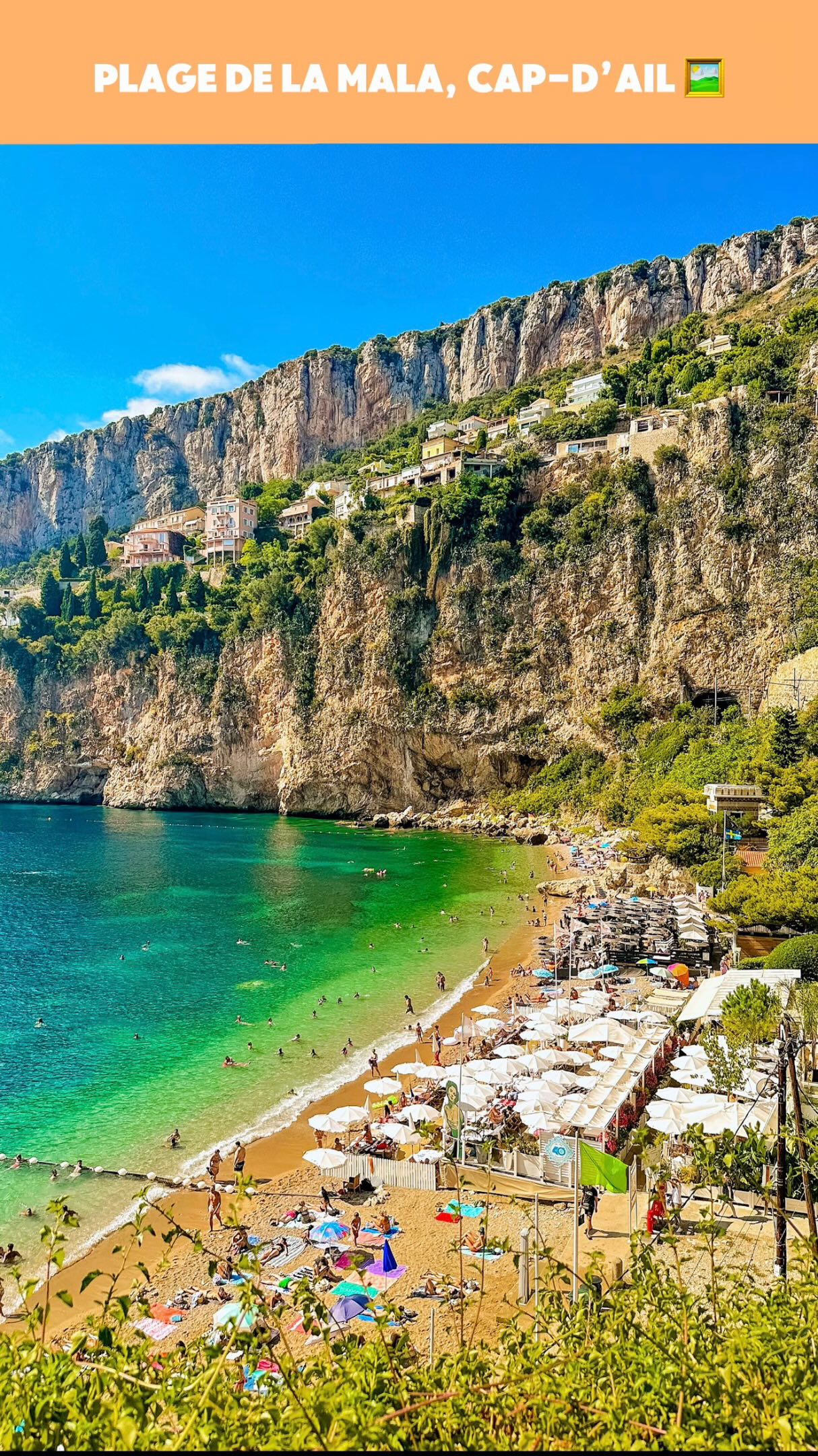 Mala Beach: A Picturesque Cove Near Nice