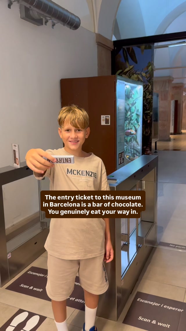 Barcelona's Chocolate Museum And La Sagrada Familia