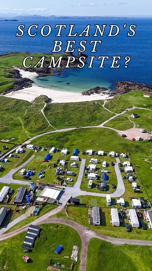 Scottish Campsite Offers Seafood and Wildlife Garden
