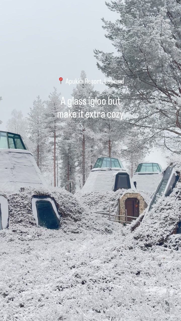 Lapland's Glass Igloos Offer Cozy Winter Stays