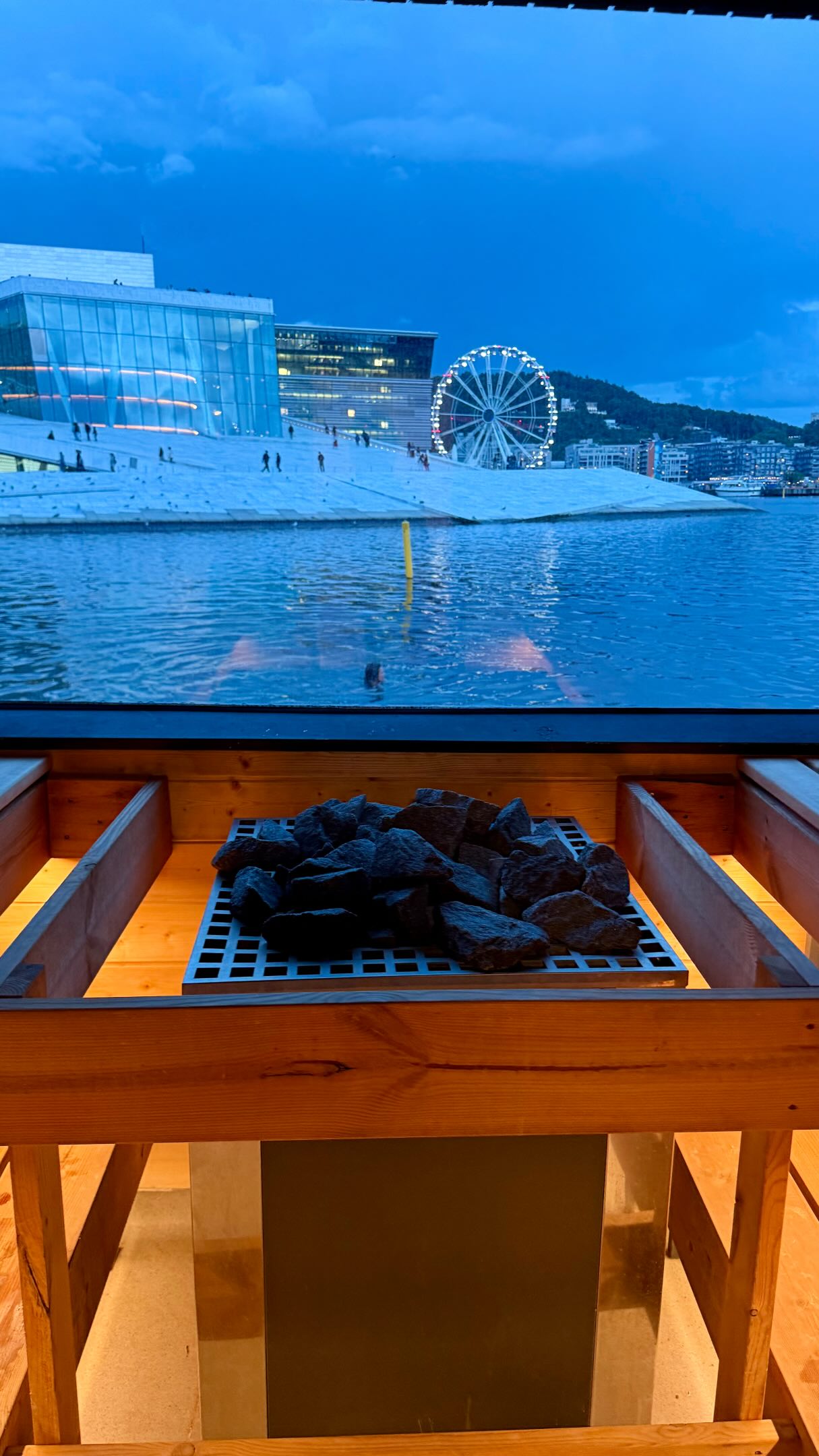 Oslo's Floating Saunas Near Opera House