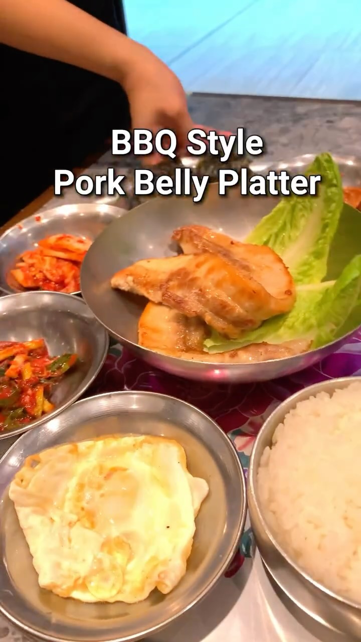Traditional Korean Platter at Nopo Sikdang