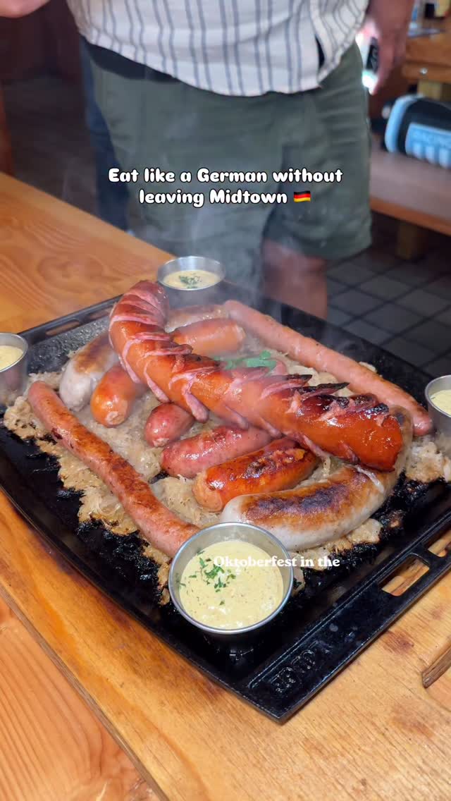 Best German Beer Garden Meal Midtown