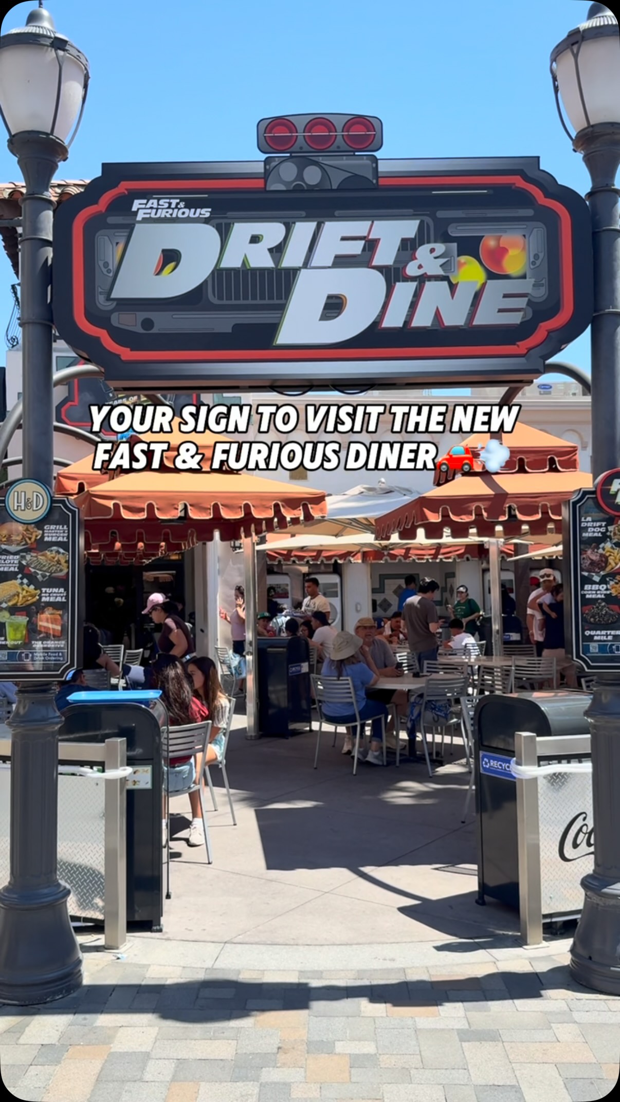 Fast & Furious Food at Universal Studios Hollywood