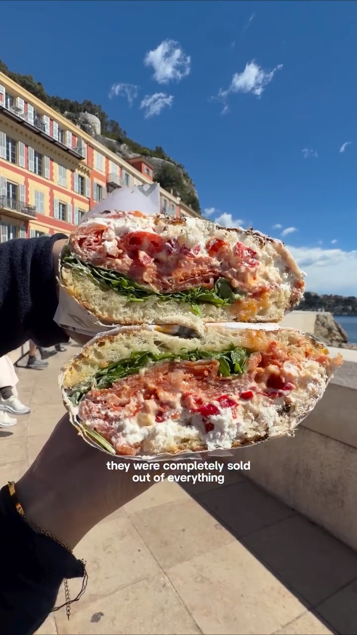 Bart's Focaccia Sandwiches In Nice