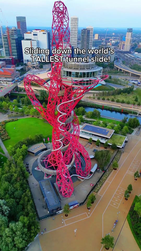Queen Elizabeth Olympic Park's Tallest Tunnel Slide