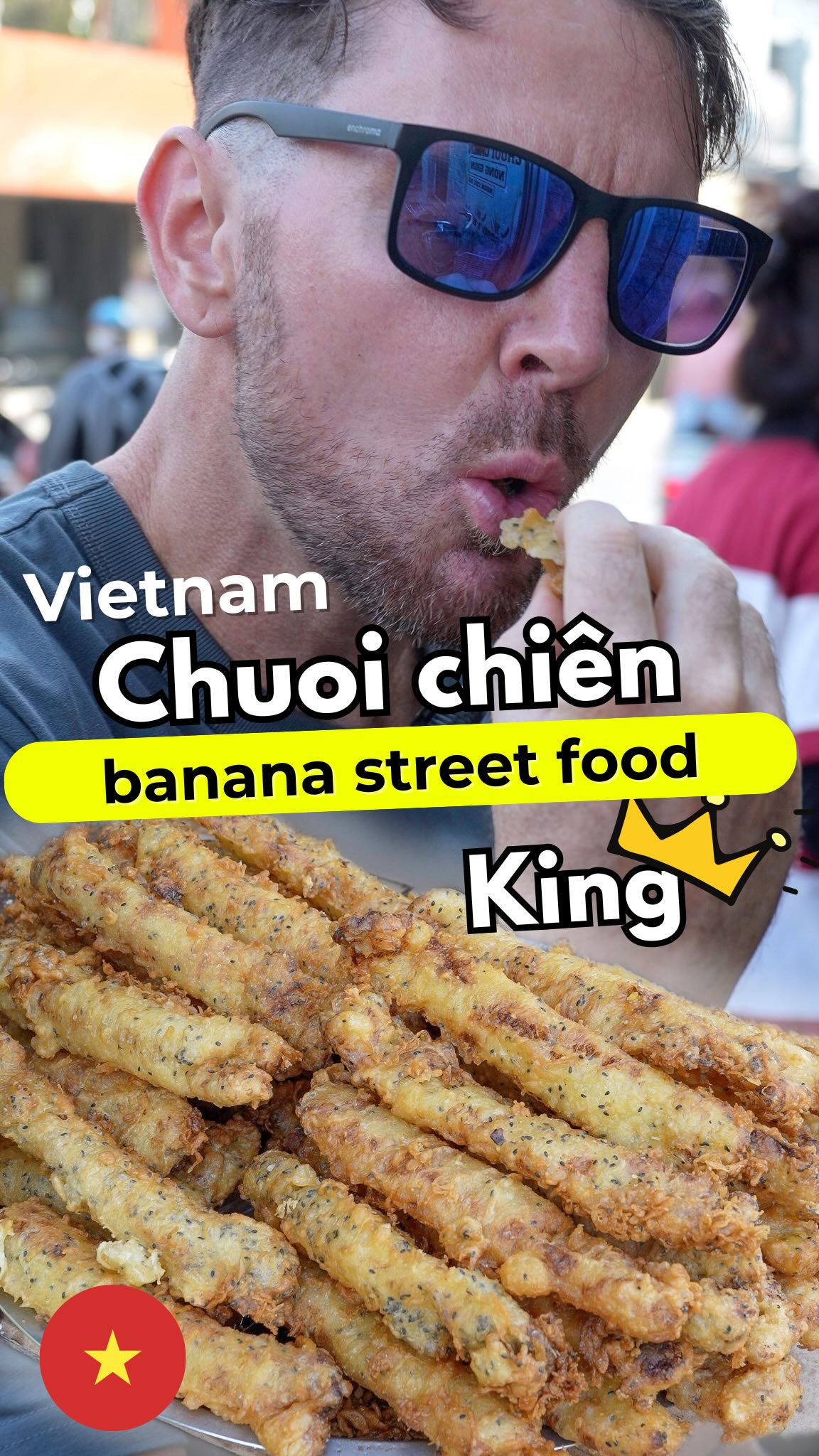 Crispy Fried Bananas in Ho Chi Minh City