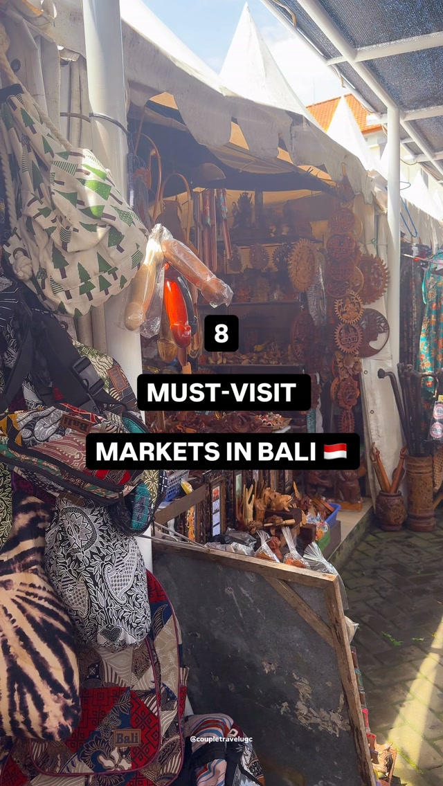 8 Markets in Bali