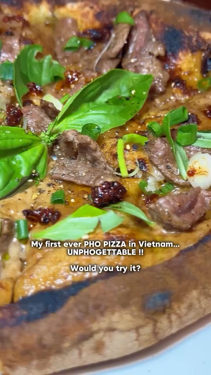 Pho Pizza Collaboration at Hip Saigon Spot
