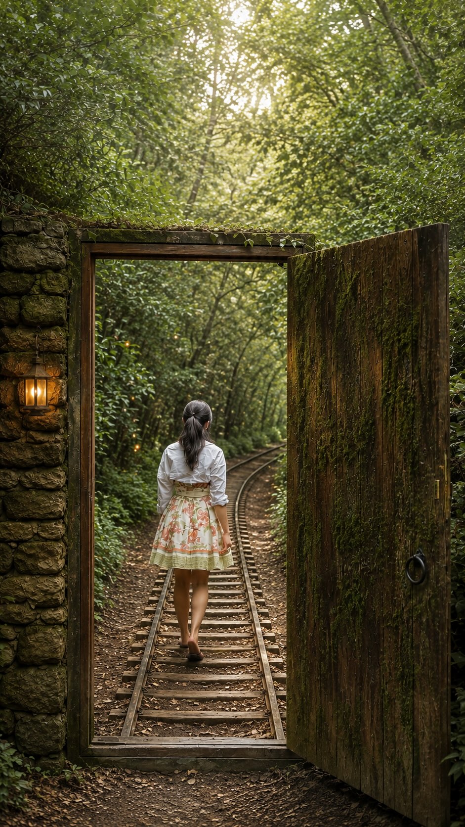 Magical Fairytale Forest Walkway on Jeju Island