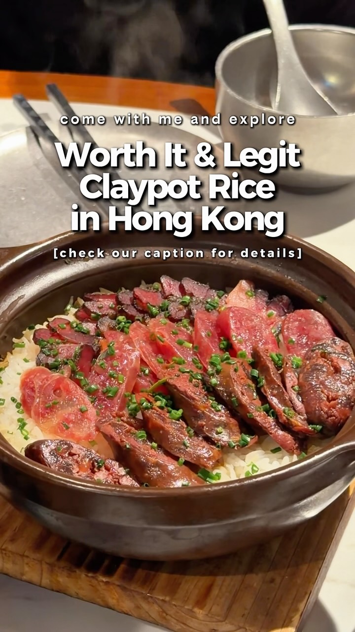 Hong Kong Claypot Rice and Crispy Chicken