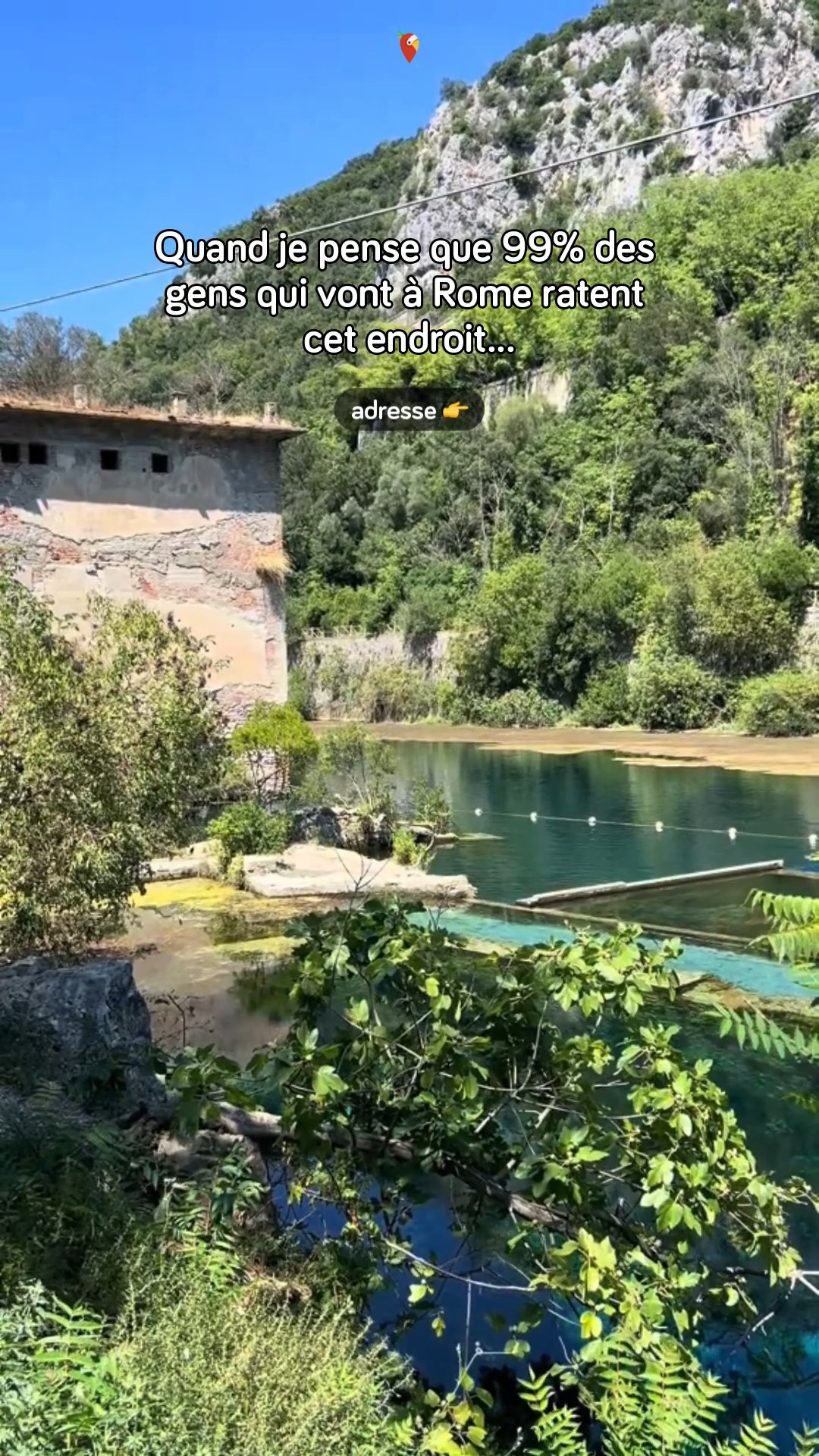 Natural Springs Near Rome