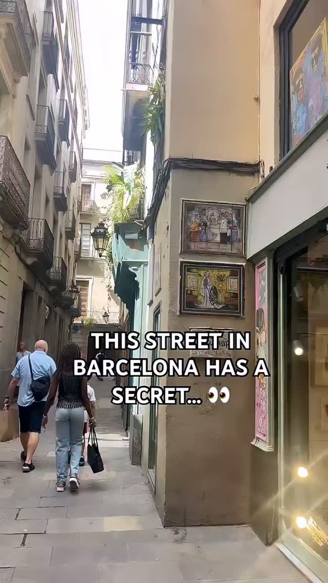 Barcelona's Chocolate Street and Ceramic Stories