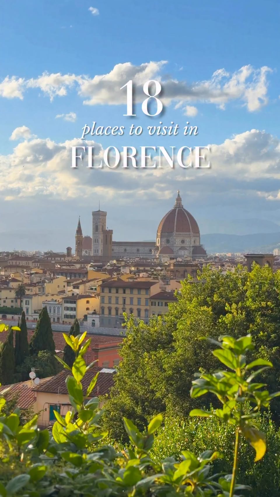 18 Places in Firenze