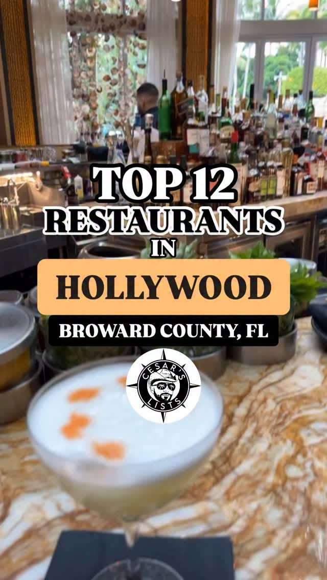 21 Restaurants in Hollywood