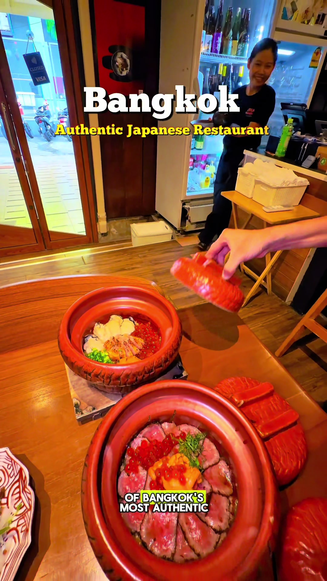 Authentic Japanese Clay Pot Rice and Sashimi