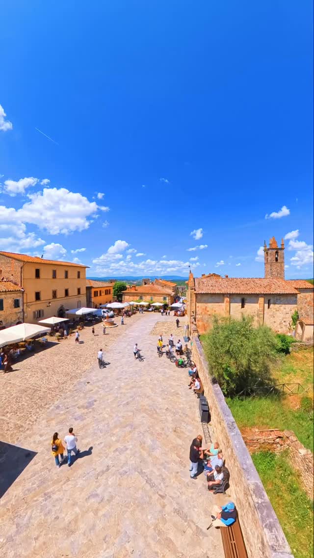 Monteriggioni Castle Walls
