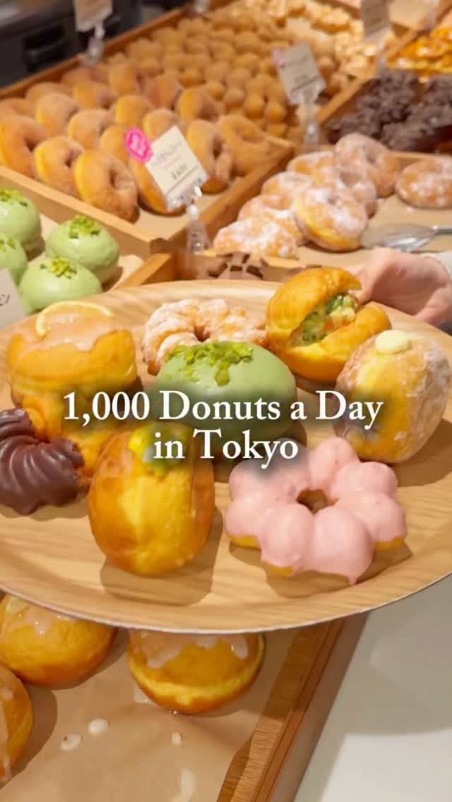 Tokyo Shop Sells Up to 1,000 Fresh Donuts Daily