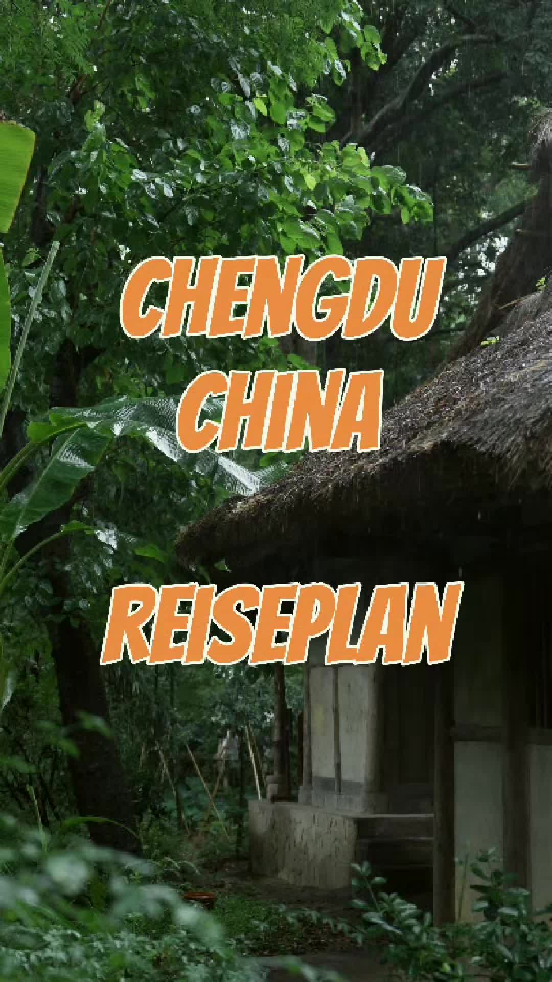 4 Landmarks in Cheng Du Shi