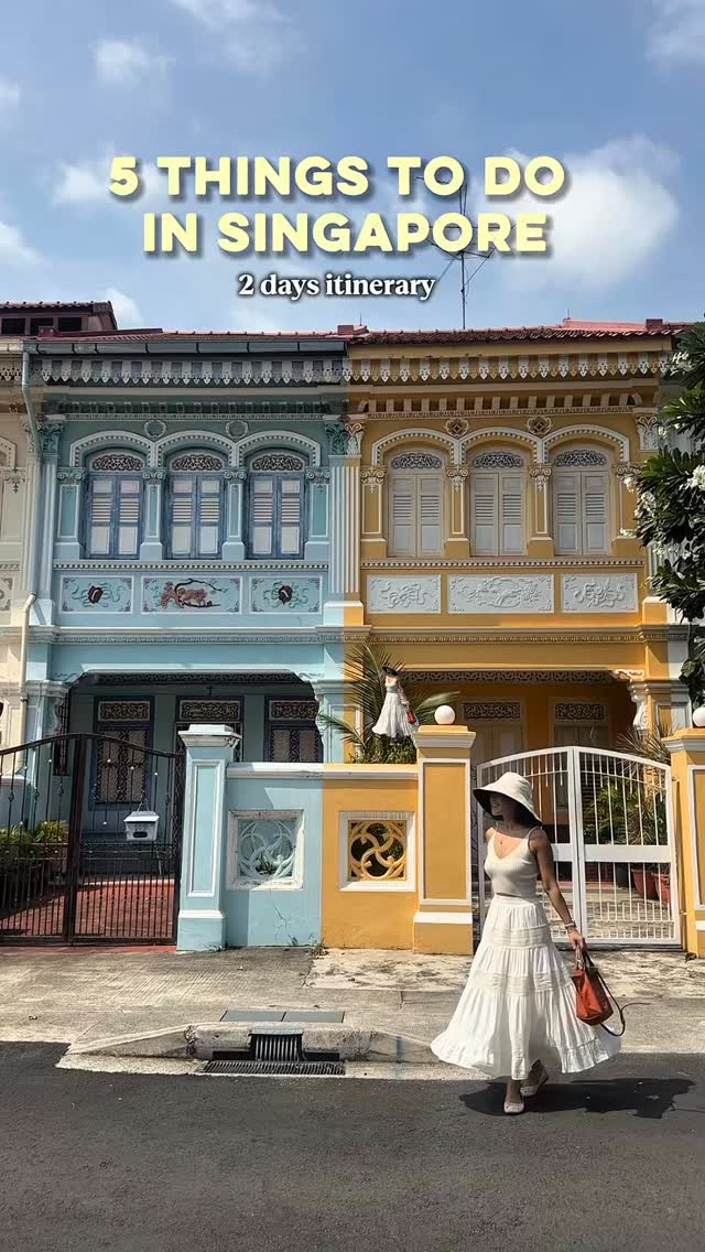 Singapore's Two-Day Itinerary: Gardens, Culture, and Cuisine