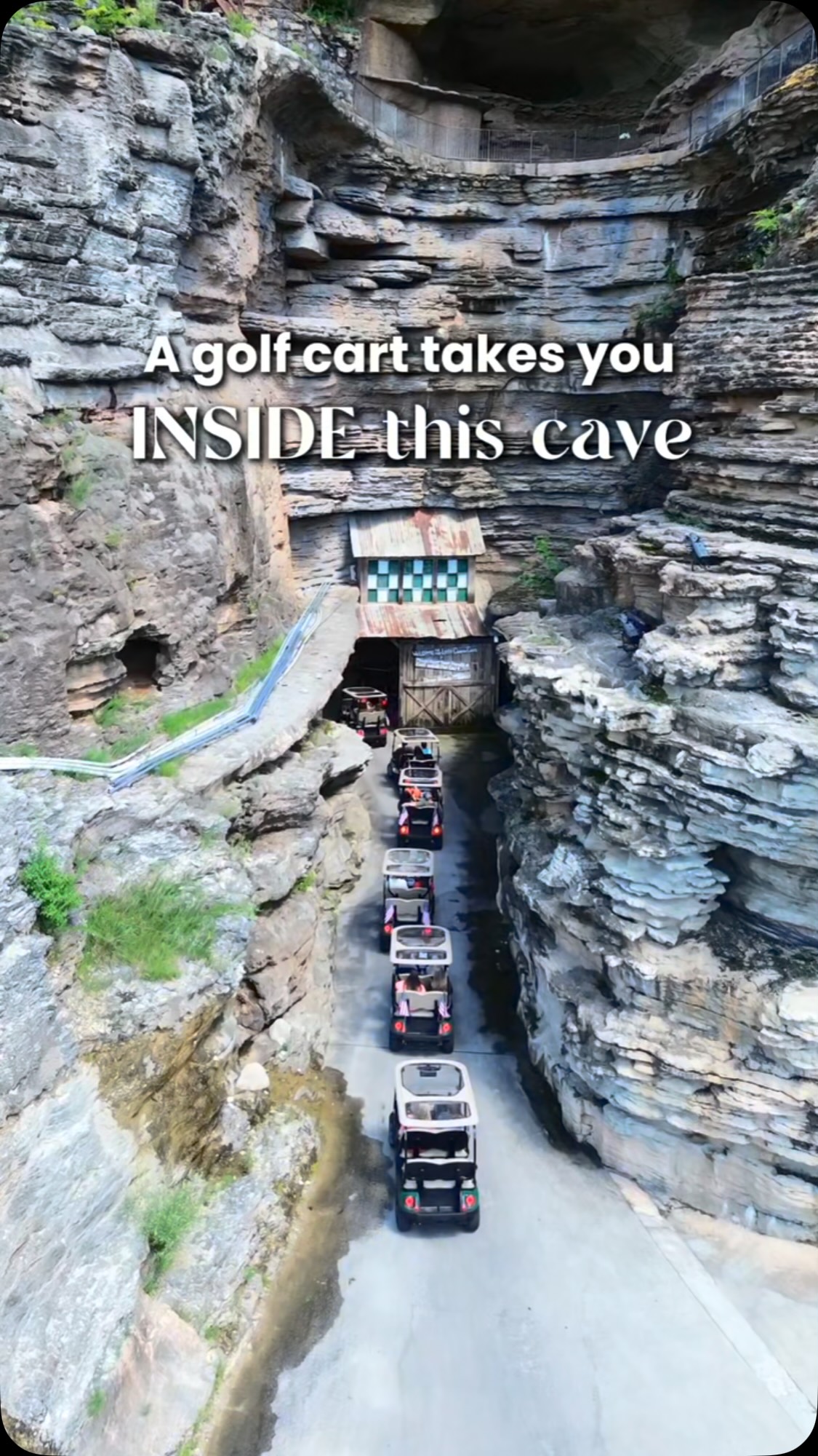 Ozark Cave and Nature Trail with Hidden Bar