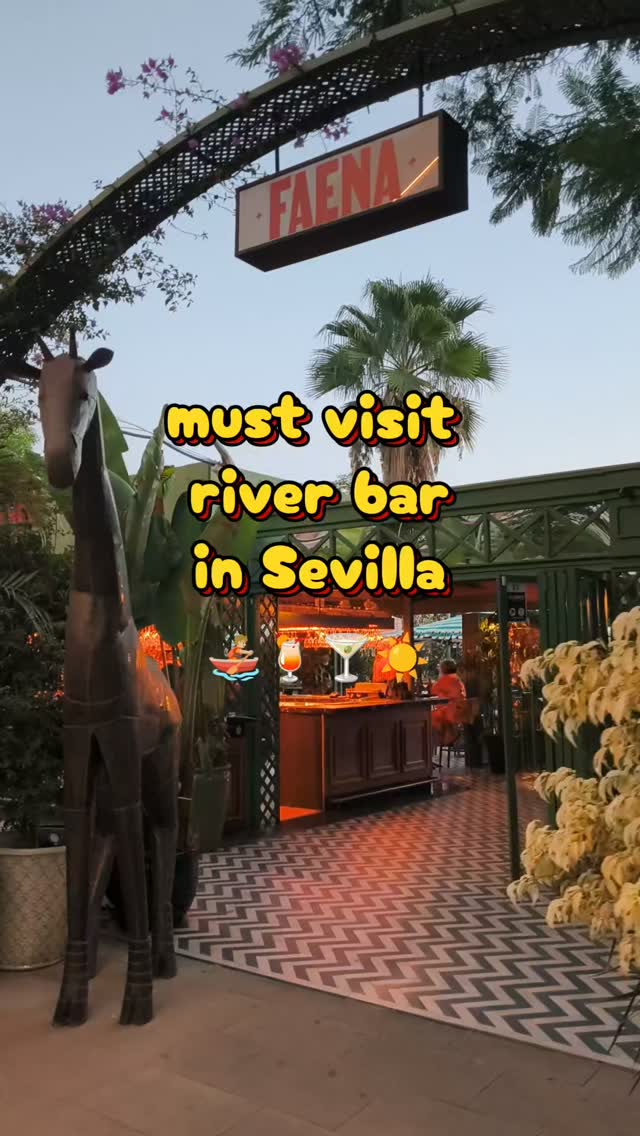 Faena River Club: Riverside Bar with Sunset Views