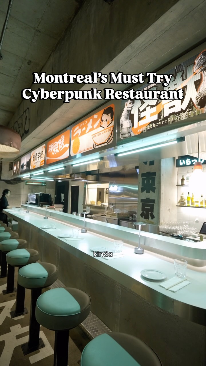 Neotokyo Nakagin: Montreal's Cyberpunk Izakaya
