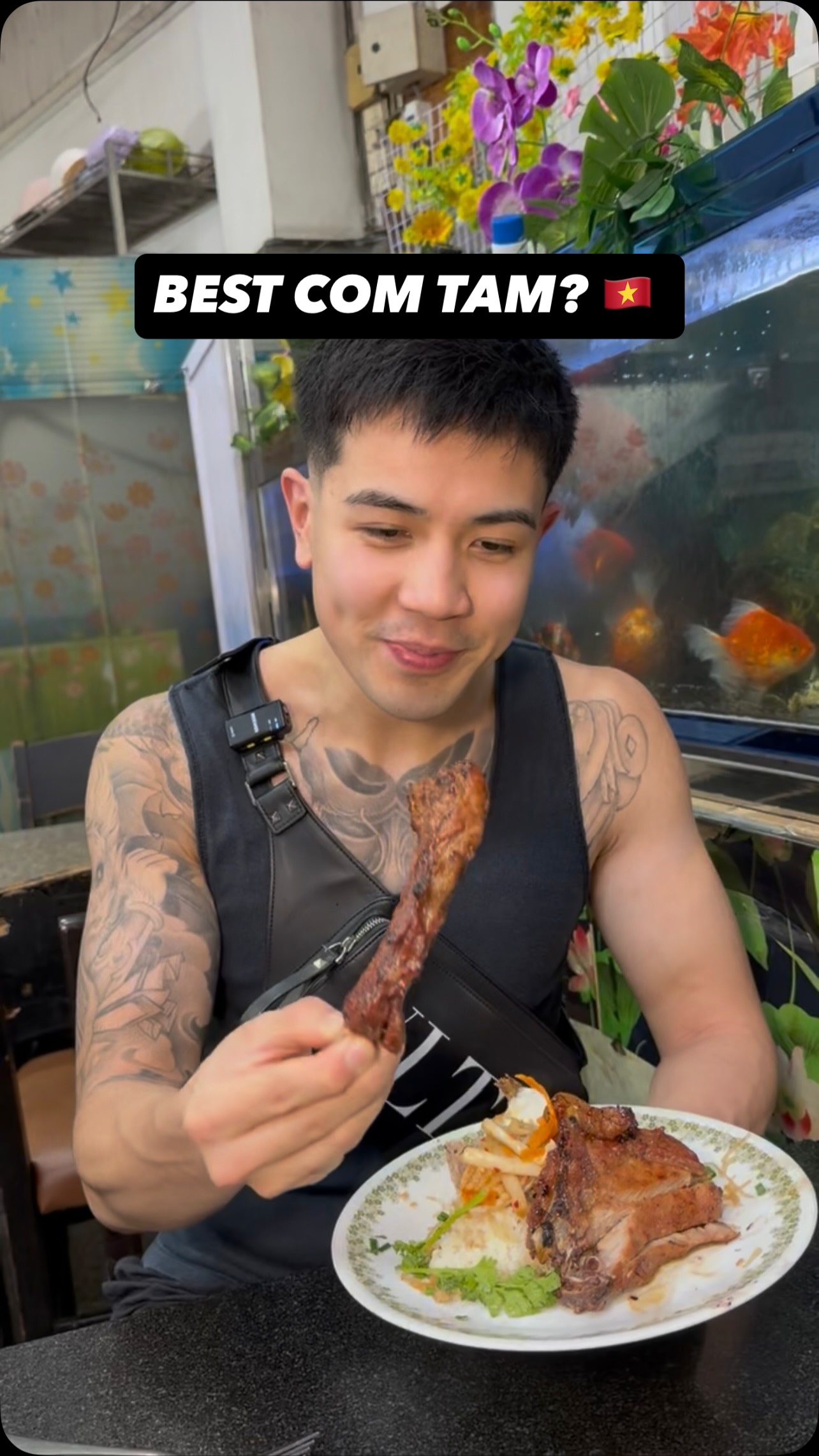 Vietnamese Broken Rice Restaurant In Ho Chi Minh City