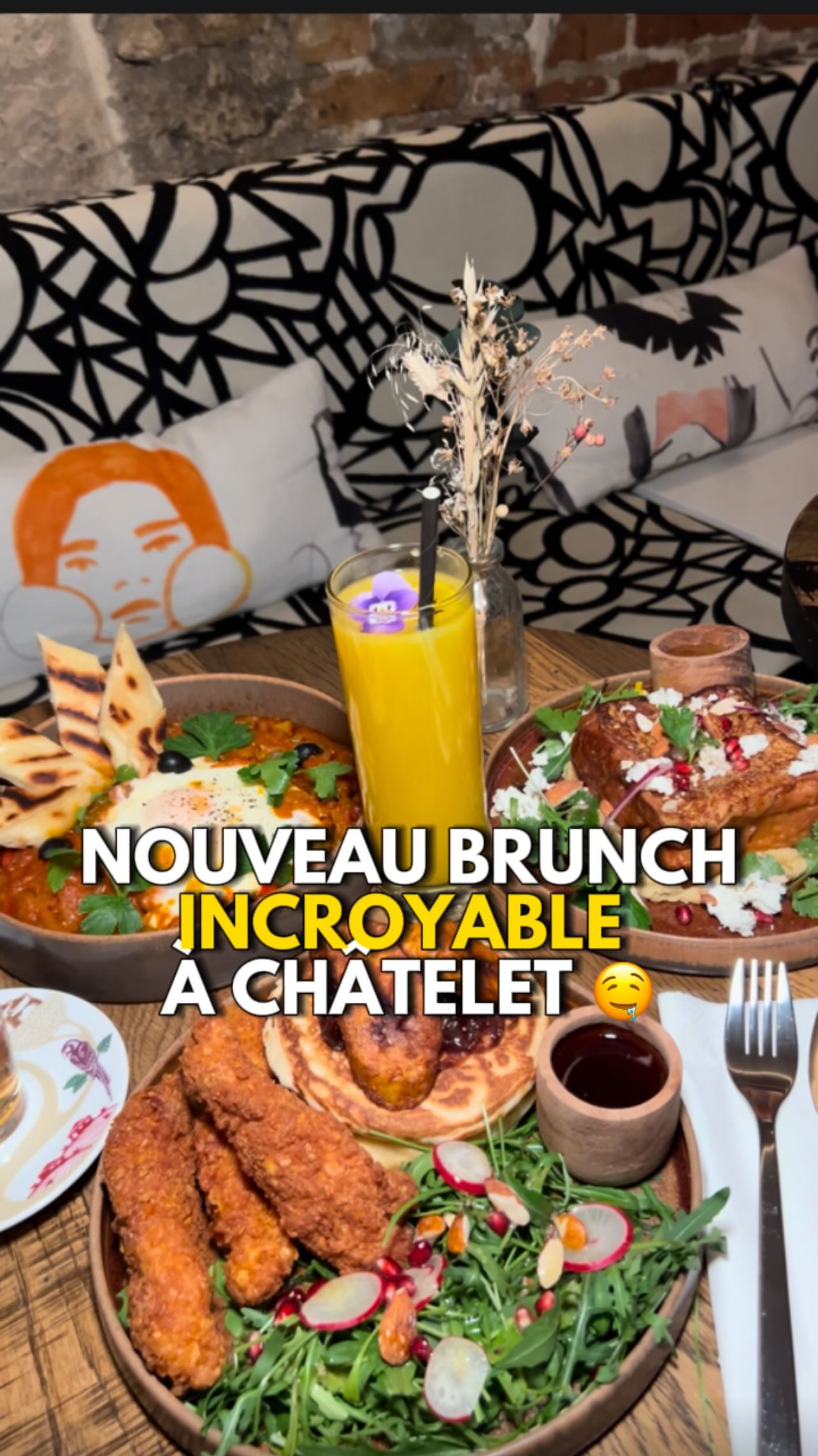 Paris Brunch Spots With Original Recipes