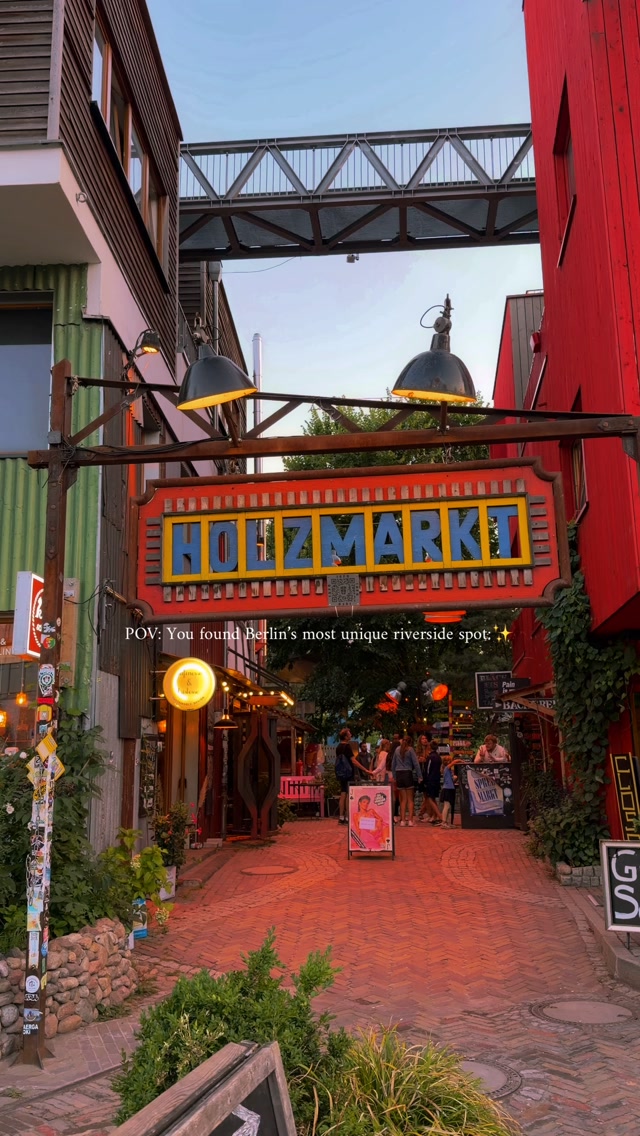 Riverside Culture and Community at Berlin's Holzmarkt 25