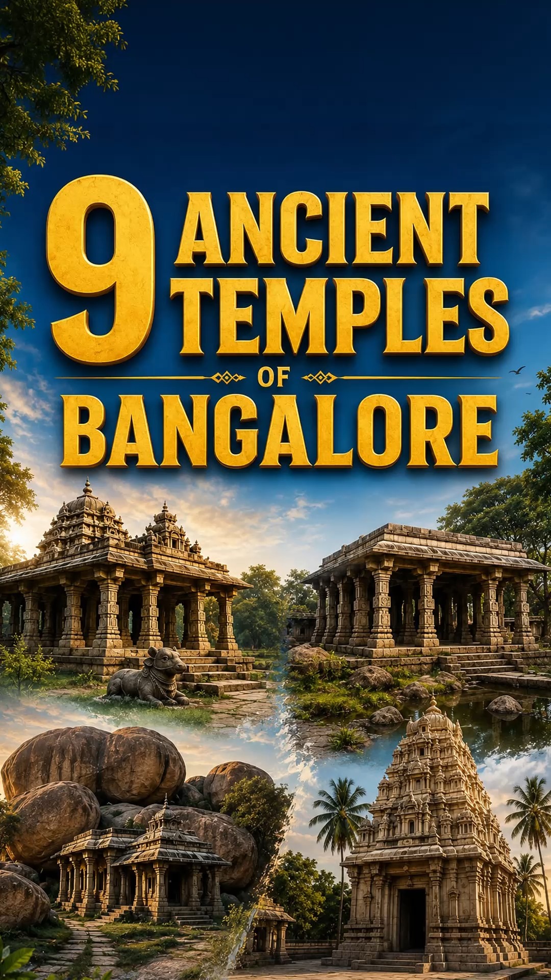Ancient Temples and Eateries Around Bangalore