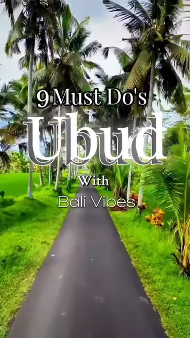 8 Places in Bali