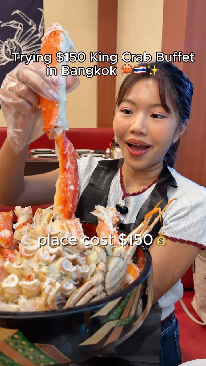 King Crab Buffet Featured in Bangkok