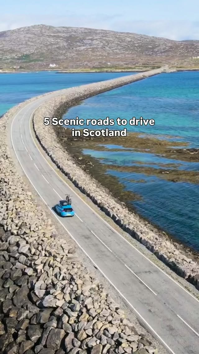 Scenic Scottish Highland Roadways