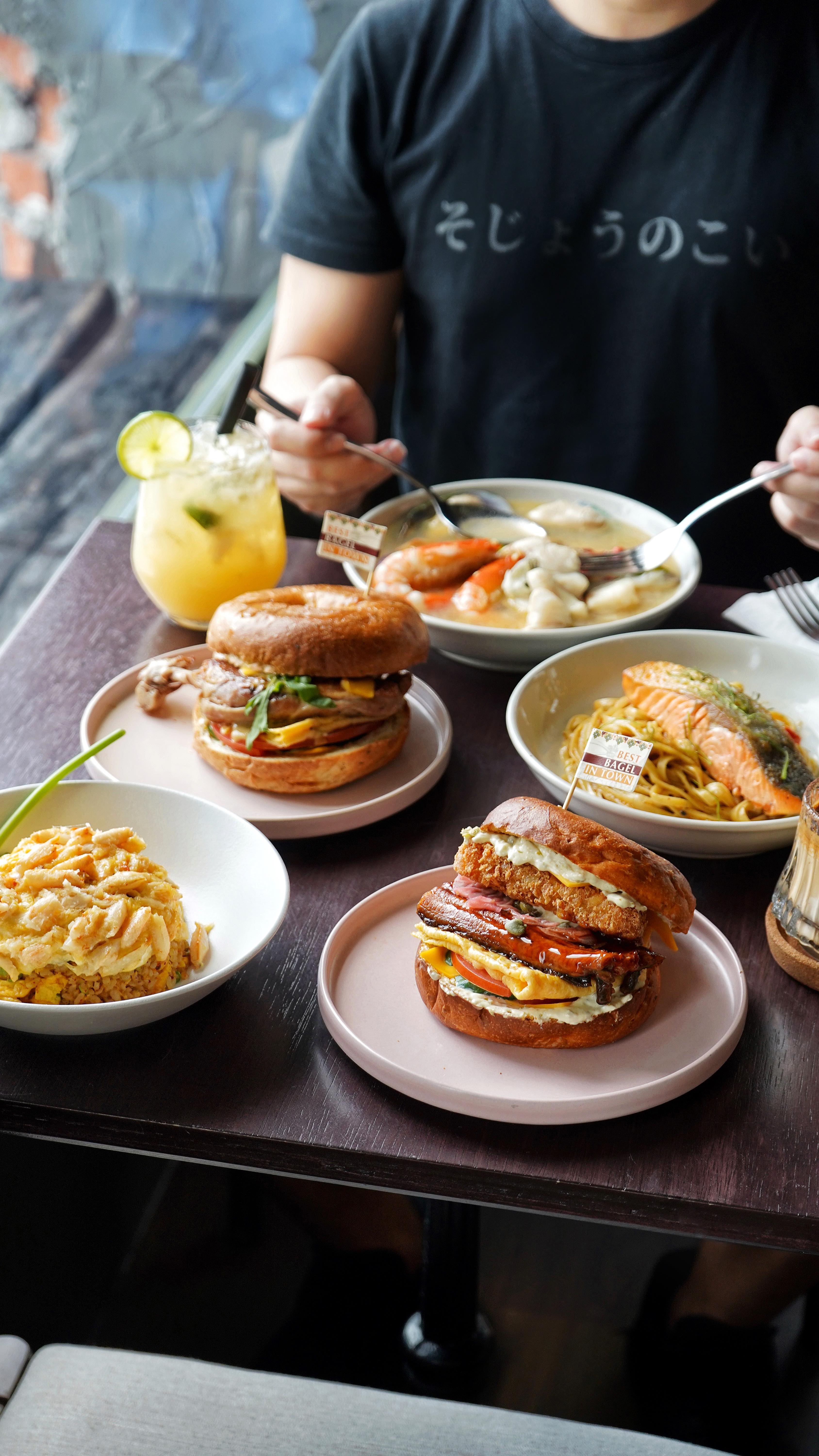 Johor Bahru Cafe Serves Thai-Inspired Bagels