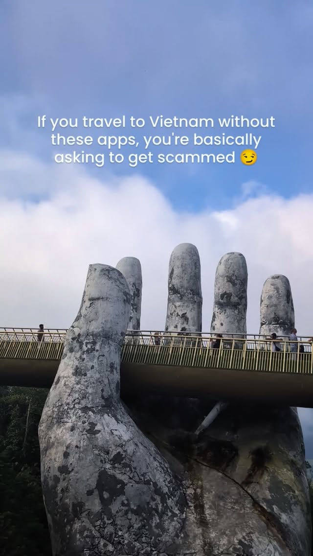 Vietnam's Ba Na Hills and Golden Bridge Attractions