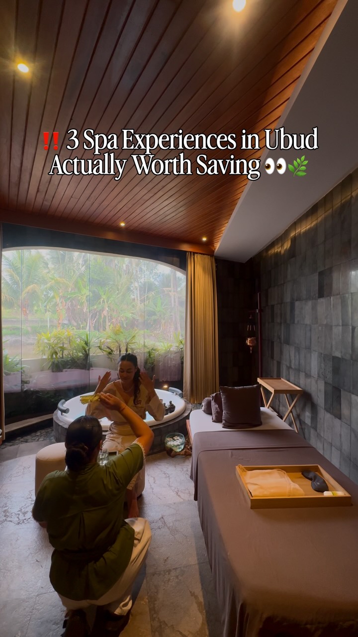 Ubud Spas Offer Unique Wellness Experiences